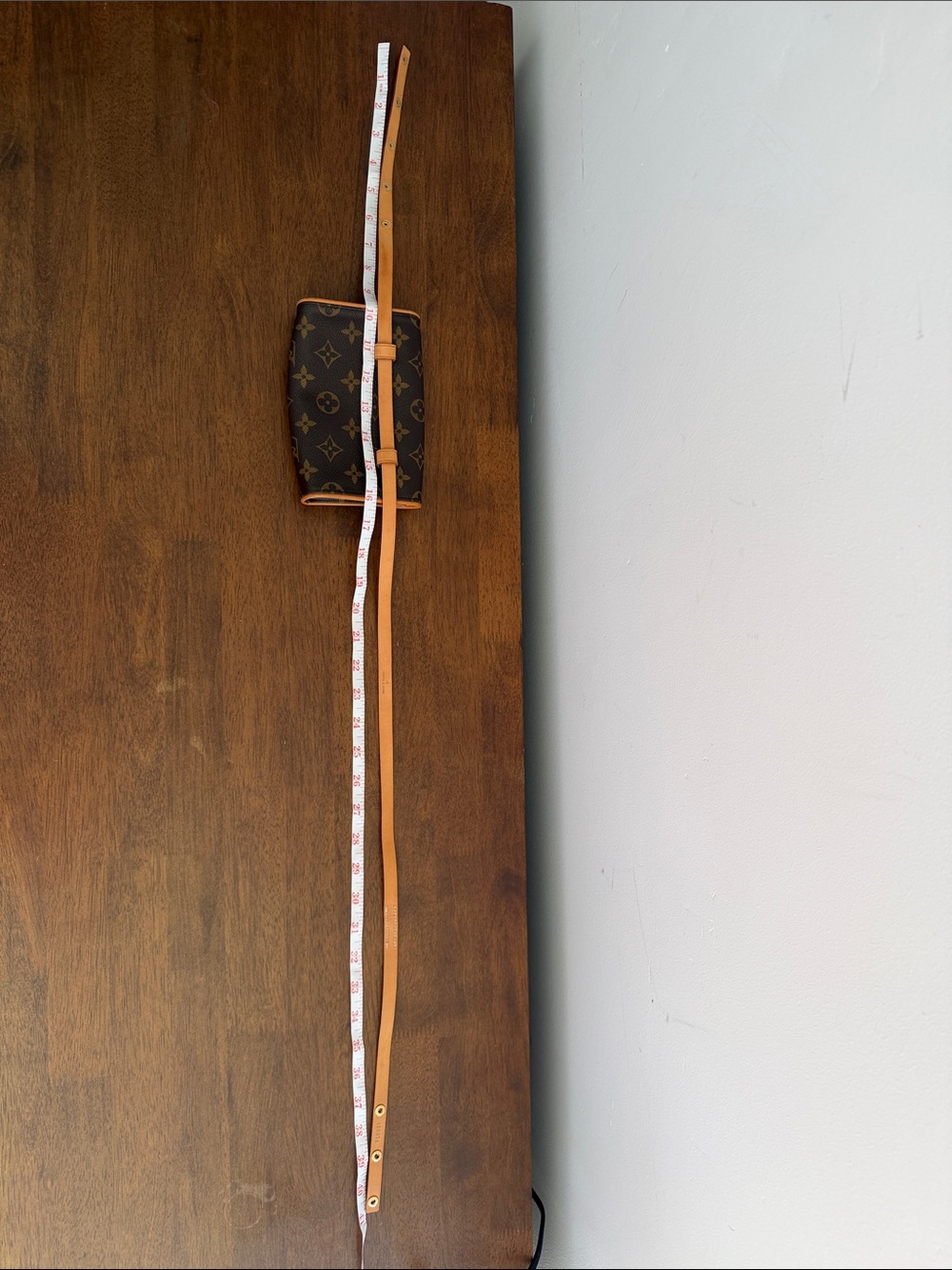 Louis Vuitton Monogram Crossbody in Brown with Vachetta Trim - Picture 9 of 12